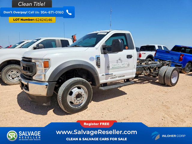 Used 2021 Ford F450 XL w/ Power Equipment Group RWD image 1
