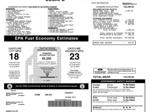 Used 2011 Ford Escape XLT w/ 201A Rapid Spec Order Code image 26
