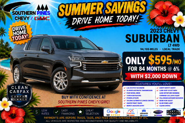 Certified 2023 Chevrolet Suburban LT AWD/4WD image 5