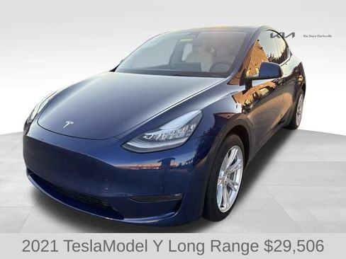 Used 2021 Tesla Model Y Long Range AWD/4WD image 4