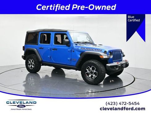 Used 2022 Jeep Wrangler Unlimited Rubicon w/ Cold Weather Group image 1