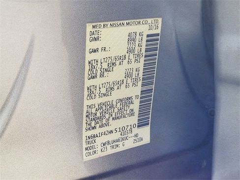 Used 2017 Nissan Titan PRO-4X w/ Pro-4x Convenience Package image 34