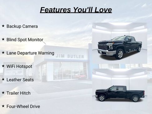 Used 2022 Chevrolet Silverado 2500 LTZ w/ LTZ Plus Package AWD/4WD image 19