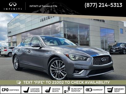 Used 2023 INFINITI Q50 Luxe w/ Cargo Package