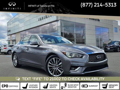 Used 2023 INFINITI Q50 Luxe w/ Cargo Package image 1