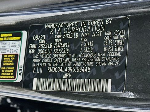 Used 2024 Kia EV6 Wind w/ Wind Technology Package RWD image 12