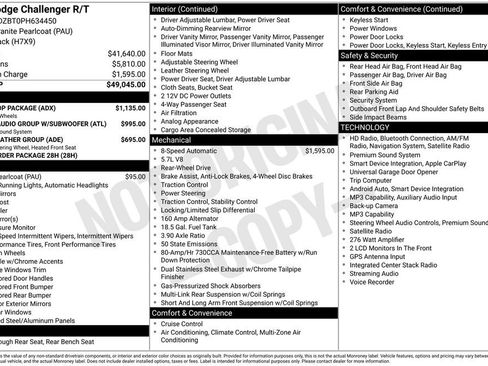Used 2023 Dodge Challenger R/T w/ Blacktop Package RWD image 30