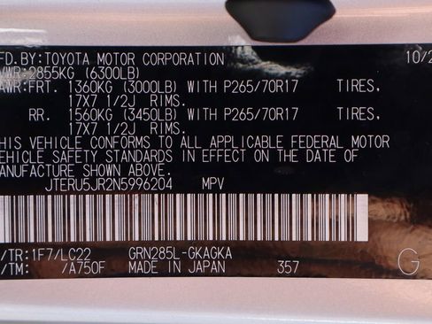 Used 2022 Toyota 4Runner TRD Off-Road Premium w/ Moonroof Package image 56