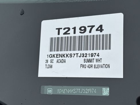 New 2026 GMC Acadia Elevation w/ Black Edition FWD image 40