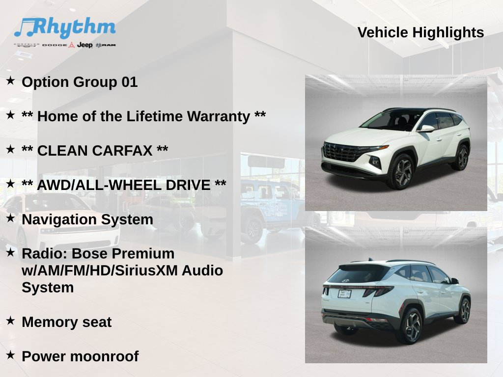 Used 2022 Hyundai Tucson Limited AWD/4WD image 5