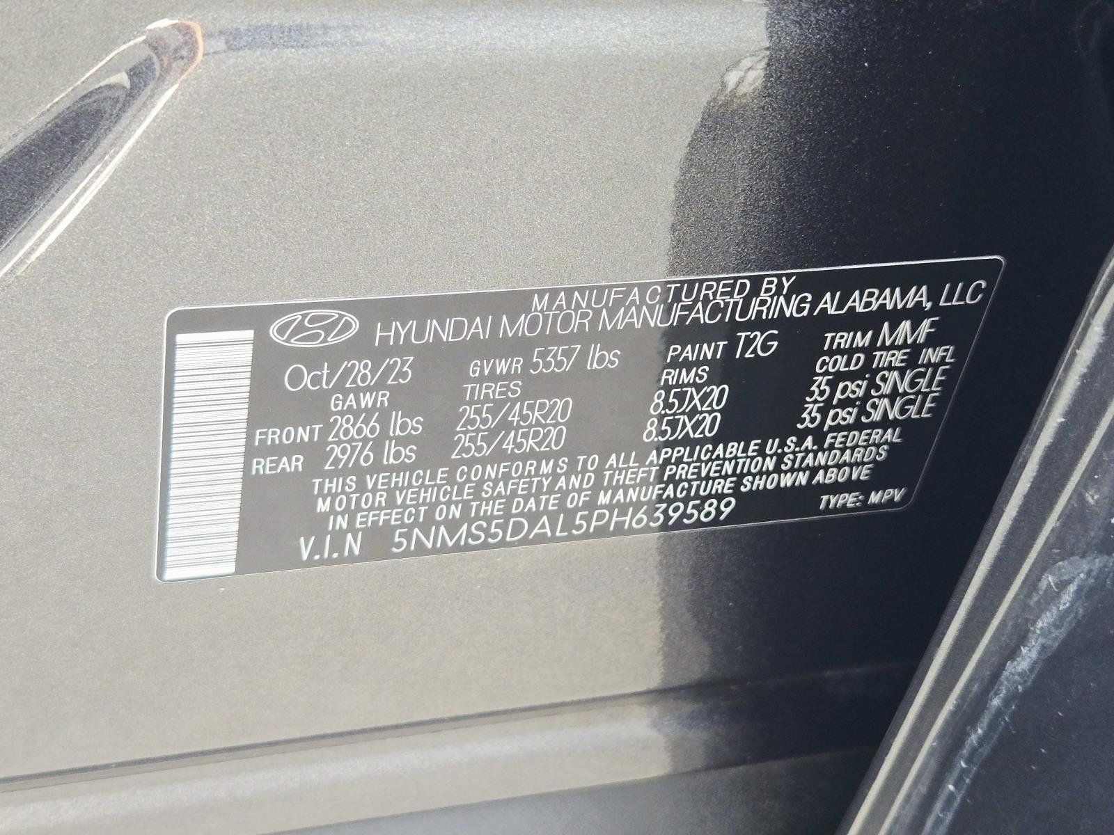Used 2023 Hyundai Santa Fe Calligraphy AWD/4WD image 41