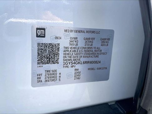 Used 2024 Cadillac Escalade Sport Platinum w/ LPO, ONYX Package AWD/4WD image 33