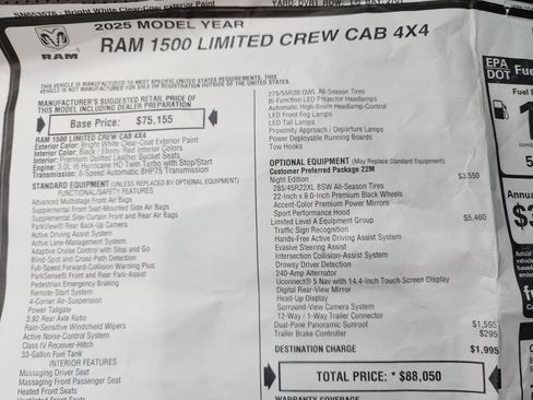 Used 2025 RAM 1500 Limited AWD/4WD image 57