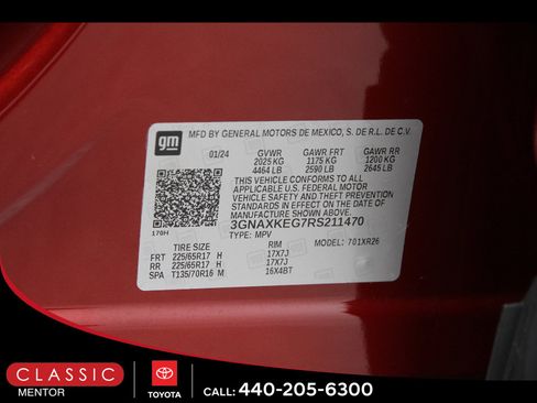 Used 2024 Chevrolet Equinox LT FWD image 23