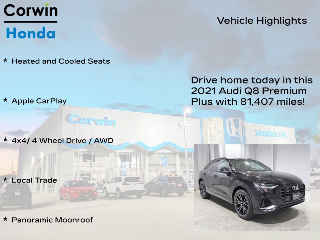 Used 2021 Audi Q8 Premium Plus AWD/4WD image 6