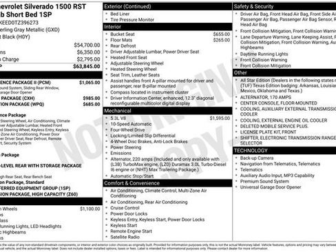 New 2026 Chevrolet Silverado 1500 RST w/ Convenience Package II AWD/4WD image 4