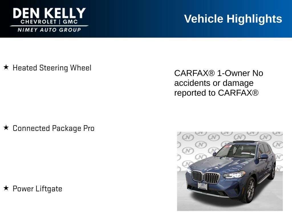 Used 2022 BMW X3 xDrive30i w/ Premium Package Essential AWD/4WD image 15