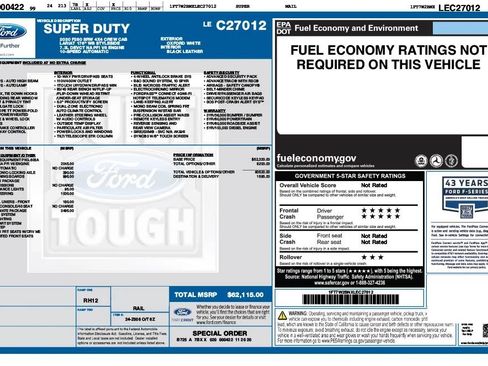 Used 2020 Ford F250 Lariat w/ Lariat Ultimate Package AWD/4WD image 26