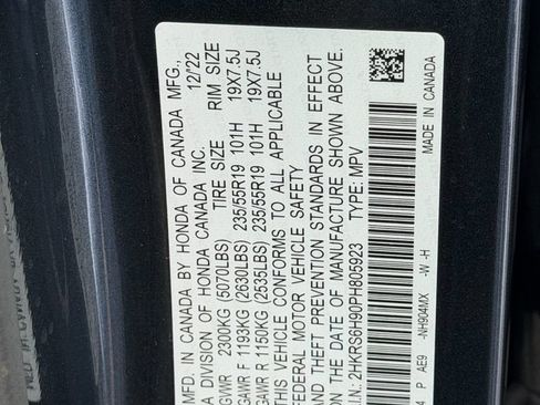Used 2023 Honda CR-V Sport Touring image 9