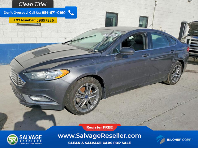 Used 2017 Ford Fusion SE w/ Equipment Group 201A FWD image 1