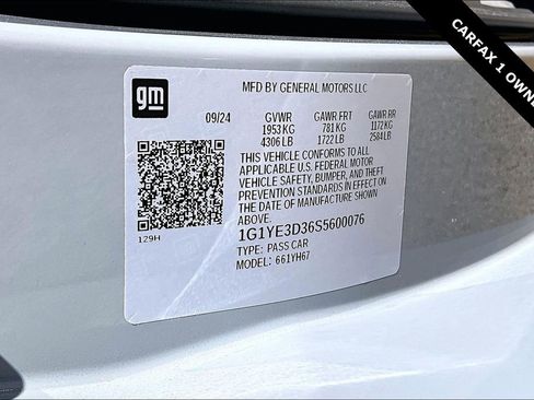 Used 2025 Chevrolet Corvette Z06 image 16