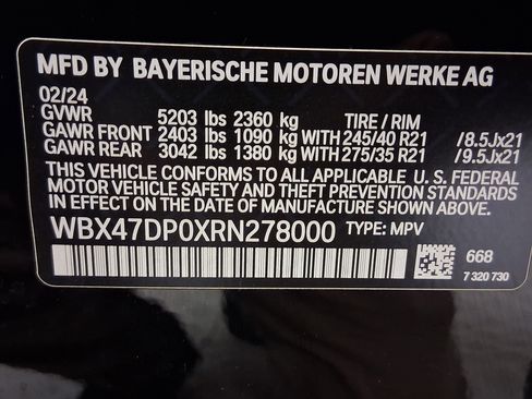 Certified 2024 BMW X3 sDrive30i w/ Convenience Package w/ZPA image 21