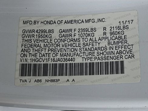 Used 2018 Honda Accord LX image 35