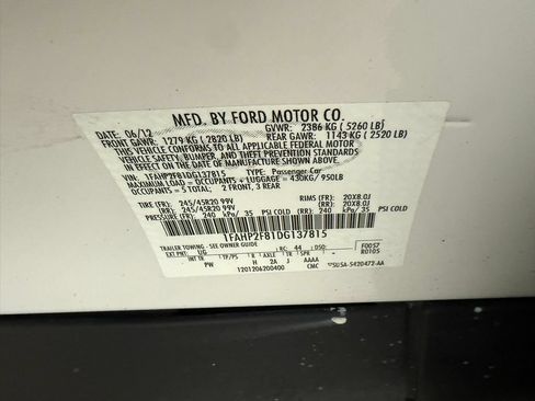 Used 2013 Ford Taurus Limited FWD image 42