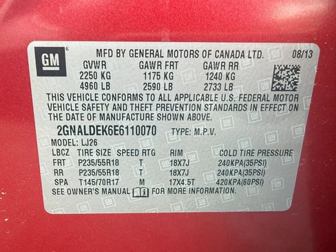 Used 2014 Chevrolet Equinox LTZ FWD image 56