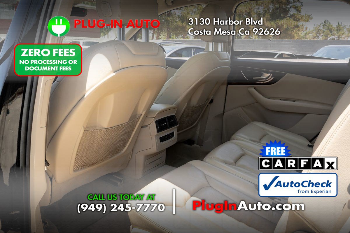Used 2017 Audi Q7 3.0T Premium Plus w/ Premium Plus Package AWD/4WD image 10