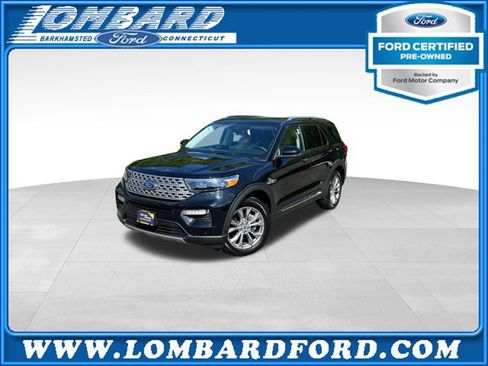Certified 2023 Ford Explorer Limited w/ Limited Technology Package AWD/4WD image 1