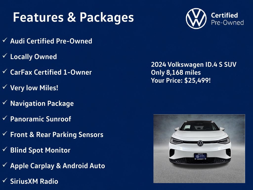 Used 2024 Volkswagen ID.4 S RWD image 5