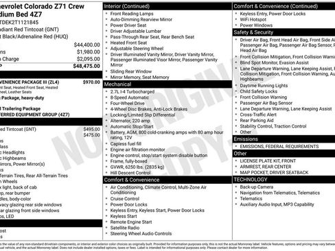 New 2026 Chevrolet Colorado Z71 w/ Z71 Convenience Package 2 image 9