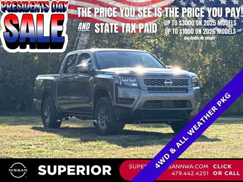 New 2026 Nissan Frontier SV w/ All-Weather Content Package image 1