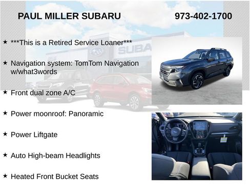 Certified 2025 Subaru Forester Premium image 8