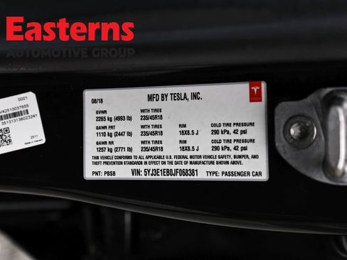 Used 2018 Tesla Model 3 Long Range image 30