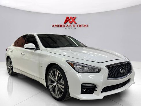Used 2016 INFINITI Q50 Red Sport 400 AWD/4WD image 9