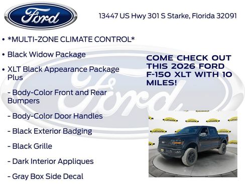 New 2026 Ford F150 XLT w/ Equipment Group 303A High AWD/4WD image 15
