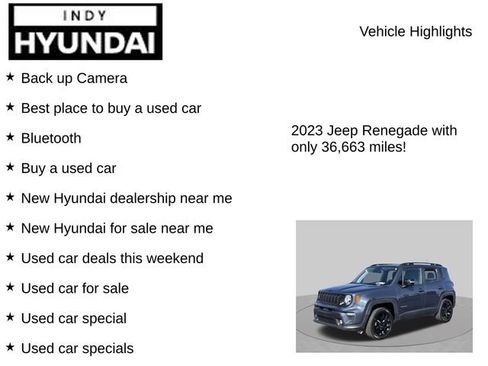Used 2023 Jeep Renegade Altitude AWD/4WD image 7