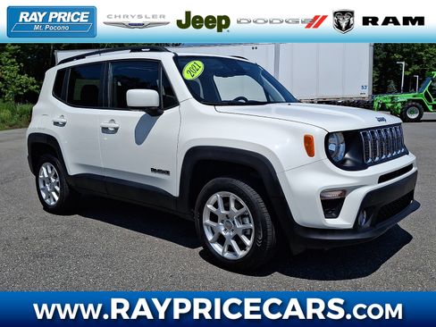 Used 2021 Jeep Renegade Latitude w/ Sun & Sound Group AWD/4WD image 1
