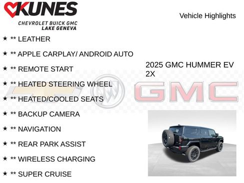 New 2025 GMC Hummer EV 2X image 2