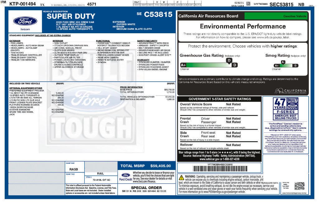 Used 2025 Ford F250 XLT AWD/4WD image 4