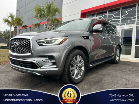 Used 2018 INFINITI QX80 Sport Utility 4D w/ Driver Assistance Package image 1