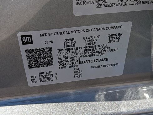 New 2026 Chevrolet Silverado 1500 LTZ w/ LTZ Premium Package AWD/4WD image 31