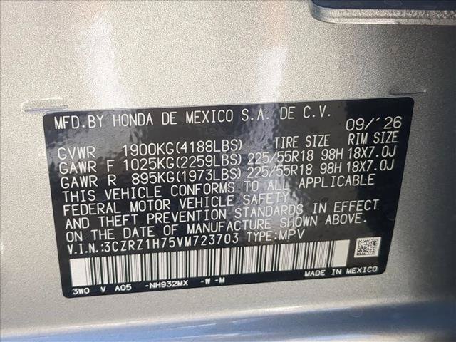 New 2027 Honda HR-V EX-L image 16
