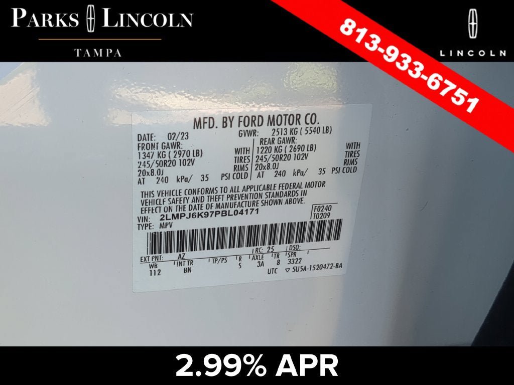 Certified 2023 Lincoln Nautilus Reserve FWD image 35
