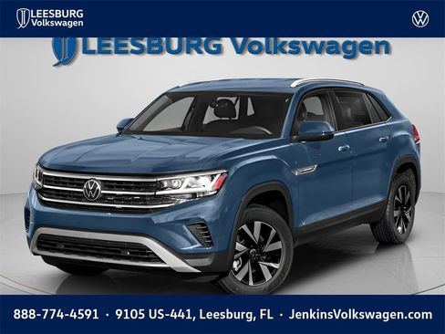 Used 2022 Volkswagen Atlas Cross Sport SE w/ Panoramic Sunroof Package image 1