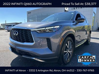 Used 2022 INFINITI QX60 Autograph