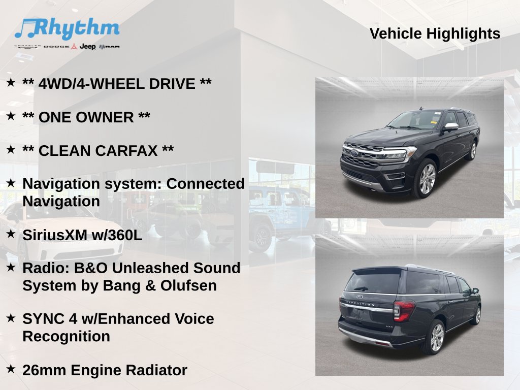 Used 2023 Ford Expedition Max Platinum AWD/4WD image 11