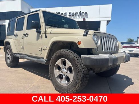 Used 2017 Jeep Wrangler Unlimited Sahara w/ Dual Top Group AWD/4WD image 1